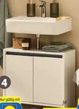 Lidl LIVARNO home Waschbeckenunterschrank Angebot
