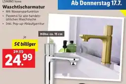 Lidl LIVARNO home Waschtischarmatur Angebot