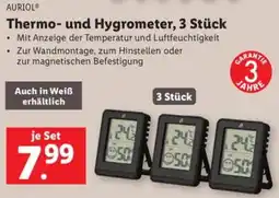 Lidl AURIOL Thermo- und Hygrometer Angebot