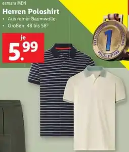 Lidl esmara MEN Herren Poloshirt Angebot