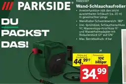 Lidl PARKSIDE Wand-Schlauchaufroller Angebot