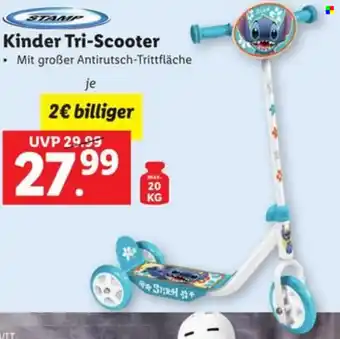 Lidl STAMP Kinder Tri-Scooter Angebot