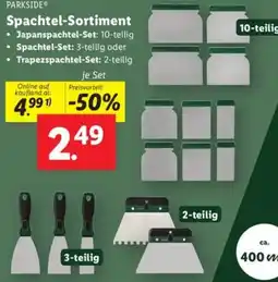 Lidl PARKSIDE Spachtel-Sortiment Angebot