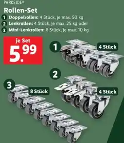 Lidl PARKSIDE Rollen-Set Angebot