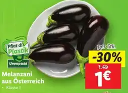 Lidl Melanzani aus Österreich Angebot