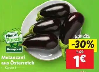 Lidl Melanzani aus Österreich Angebot