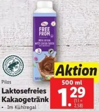 Lidl Pilos Laktosefreies Kakaogetränk Angebot