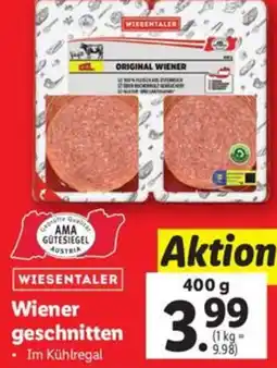 Lidl Wiener geschnitten Angebot