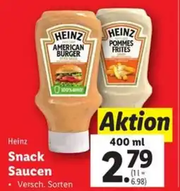 Lidl Heinz Snack Saucen Angebot