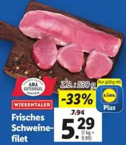 Lidl Frisches Schweinefilet Angebot