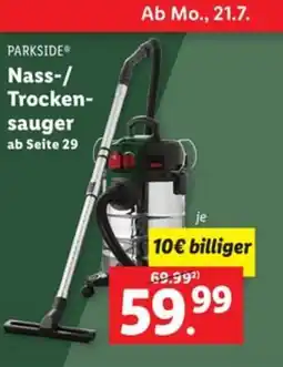 Lidl PARKSIDE Nass-/ Trocken sauger Angebot