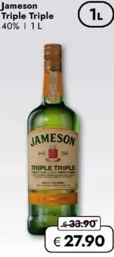 Travel FREE Jameson Triple Triple Angebot