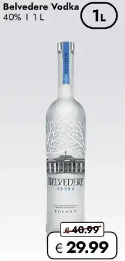 Travel FREE Belvedere Vodka Angebot