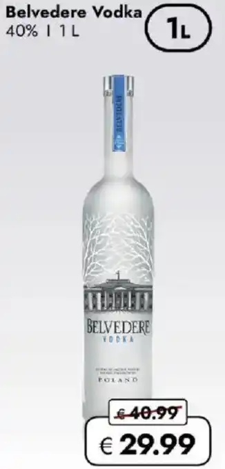 Travel FREE Belvedere Vodka Angebot