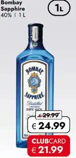 Travel FREE Bombay Sapphire Angebot