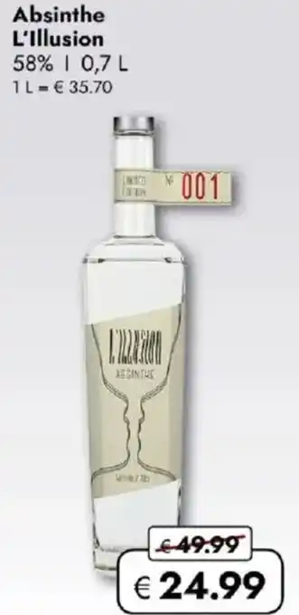 Travel FREE Absinthe L'Illusion Angebot