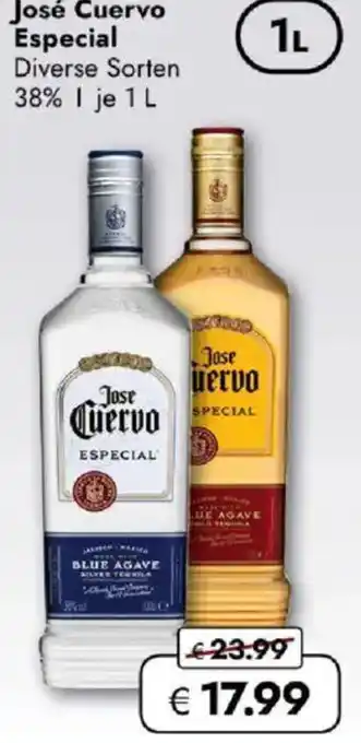 Travel FREE José Cuervo Especial Angebot