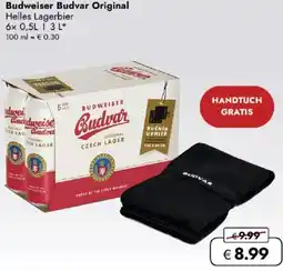 Travel FREE Budweiser Budvar Original Angebot