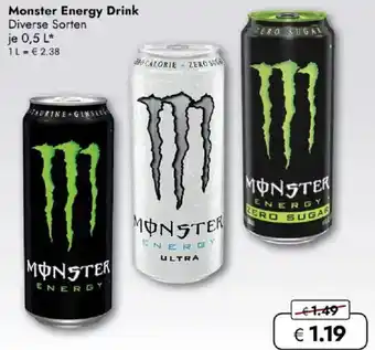 Travel FREE Monster Energy Drink Angebot