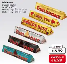 Travel FREE Toblerone Angebot