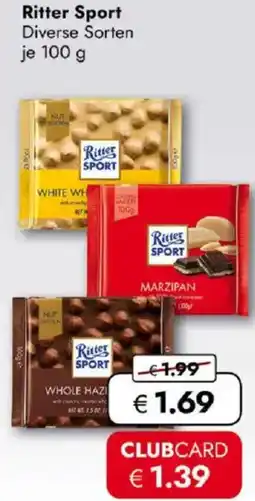 Travel FREE Ritter Sport Angebot
