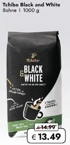 Travel FREE Tchibo Black and White Bohne Angebot