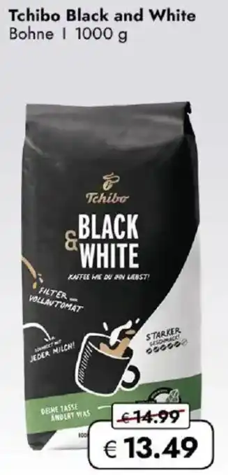 Travel FREE Tchibo Black and White Bohne Angebot
