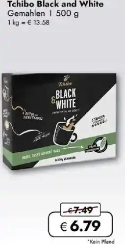 Travel FREE Tchibo Black and White Gemahlen Angebot
