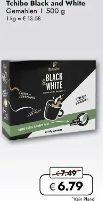 Travel FREE Tchibo Black and White Gemahlen Angebot