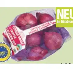 Maximarkt Zwiebel Cipolla Rossa di Tropea Calabria IGP Maximarkt Angebot
