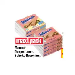 Maximarkt Neapolitaner, Schoko Brownies, Fruchtschnitten, 4er, Vollkornschnitten, Snack Mini 3er Maximarkt Angebot