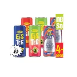 Maximarkt Eistee verschiedene Sorten und jetzt NEU: Rauch Eistee Zirsich oder Erdbeer-Kiwi Maximarkt Angebot
