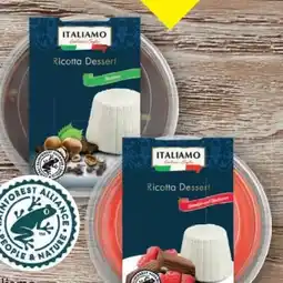 Lidl Italiamo Ricotta-Dessert Angebot