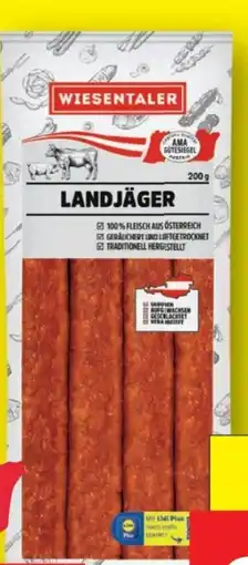 Lidl Wiesentaler Landjäger Salami Angebot