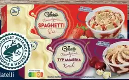 Lidl Gelatelli Eis-Dessertgenuss Spagetti-Eis Angebot