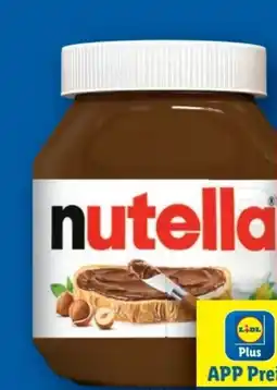 Lidl Ferrero Nutella Angebot