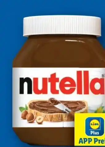 Lidl Ferrero Nutella Angebot