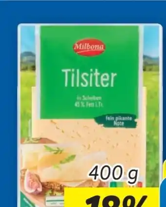 Lidl Milbona Tilsiter-Scheiben Angebot