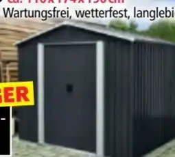 Norma Green Yard Metallgerätehaus San Marino Angebot