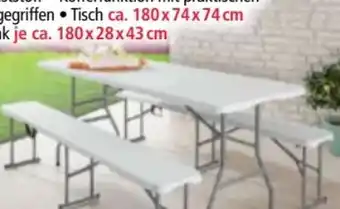 Norma Solax-Sunshine Bierzelt-Garnitur Angebot