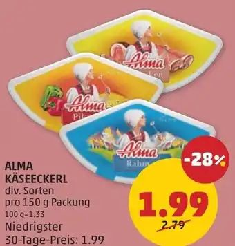 PENNY Alma käseeckerl Angebot
