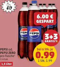 PENNY Pepsi od. pepsi zero Angebot
