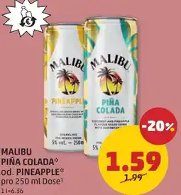 PENNY Malibu piña colada od. pineapple Angebot