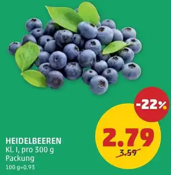 PENNY Heidelbeeren Angebot