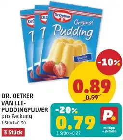 PENNY Dr. oetker vanille puddingpulver Angebot