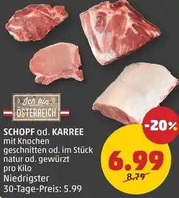 PENNY Schopf od. karree Angebot