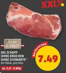 PENNY Xxl schopf ohne knochen ohne schwarte Angebot