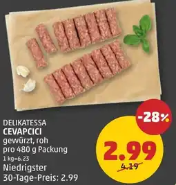 PENNY Delikatessa cevapcici Angebot
