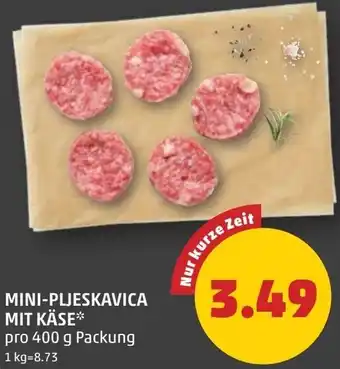 PENNY Mini-pljeskavica mit käse Angebot