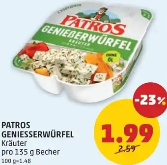 PENNY Patros genieberwürfel Angebot